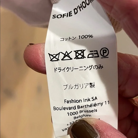 Sofie D'Hoore Soft Pink Maxi Dress (bw) - Picture 3 of 9